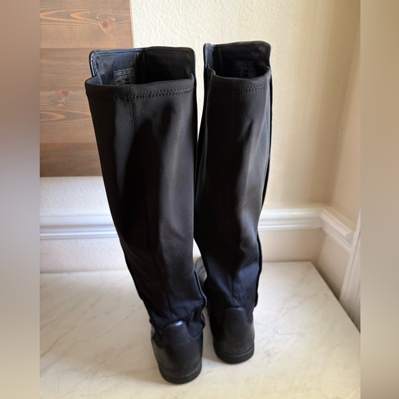 LACOSTE Rosemont Tall Leather Riding Boots - Picture 5 of 9